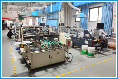 Box covering machine